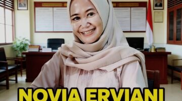 Novia Erviani Bacalon BPD Desa Karang Harum: Aktif, Maju Bersama Bangun Desa