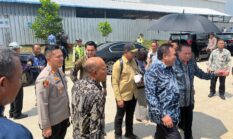 KOMITMEN KEAMANAN INVESTASI! Kapolsek Cikarang Pusat Pimpin Pengamanan Groundbreaking Pabrik Chateraise di GIIC Deltamas