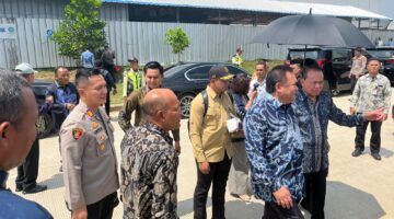 KOMITMEN KEAMANAN INVESTASI! Kapolsek Cikarang Pusat Pimpin Pengamanan Groundbreaking Pabrik Chateraise di GIIC Deltamas