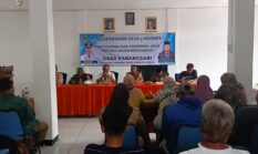 Polsek Cikarang Timur Pastikan Kondusivitas Musdes Penetapan Unsur Masyarakat di Desa Karangsari