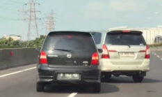 VIRAL! DUA MOBIL SALING SERPET DAN KEJARAN DI TOL SUNTER, MANUVER BERBAHAYA BAHAYAKAN PENGGUNA JALAN