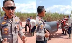 TERIMA KASIH BAPAK KAPOLSEK: SAAT MOTOR RUSAK DI TENGAH LAHAN TEBU, BANTUAN DATANG DARI SOSOK YANG SELALU ADA UNTUK RAKYAT