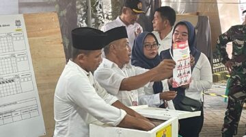 Pemilihan BPD Desa Muktiwari Berlangsung Meriah, Sadam Husein Raih Suara Tertinggi