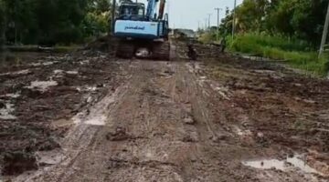 SOLIDARITAS TINGGI WARGA PASIRANJAYA: GOTONG ROYONG DAN DONASI BERSAMA PERBAIKI JALAN HASAN BULAN, DUKUNGAN PENUH DARI KAPOLSEK DAN KADES