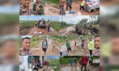 KOKOHNYA PERSATUAN: TNI, POLRI, DAN MASYARAKAT DESA PASIRANJAYA SELALU KOMPAK DALAM SETIAP LANGKAH