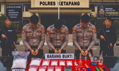 DUGAAN KETERLIBATAN TIGA ANGGOTA POLSEK MANIS MATA DALAM PEREDARAN SABU, POLRES KETAPANG TEGASKAN TIDAK AKAN LINDUNGI ANGGOTA BERBUAT SALAH