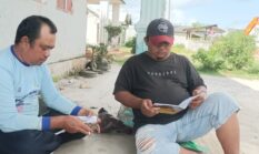 Semangat Gotong Royong Menggelora, Jalan Poros Pasiran Jaya Tulang Bawang Diperbaiki Demi Kesejahteraan Bersama