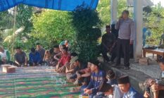 Peringati Bulan Muharam, Kapolsek Dente Teladas Salurkan Santunan Rp500 Ribu Kepada Yatim Piatu