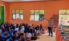 Cegah Penyalahgunaan NAPZA, Polsek Dente Teladas Sosialisasi di SMAN 01 Dente Teladas Saat MPLS