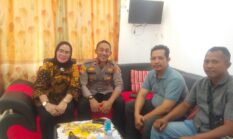 Perkuat Koordinasi Pelayanan Publik, Puskesmas Sungai Nibung Gandeng Polsek dan Wartawan