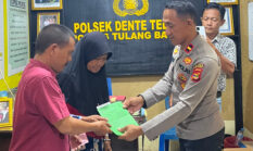 Terlilit Utang Setelah Jadi Korban Pencurian, Beban Ibu Sarmi Terangkat: Kapolres Tulang Bawang Lunasi Seluruh Hutangnya 
