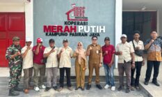 Dinas Koperasi, PU dan PMK Tulang Bawang Verifikasi Bangunan Gerai KDMP Pasiran Jaya